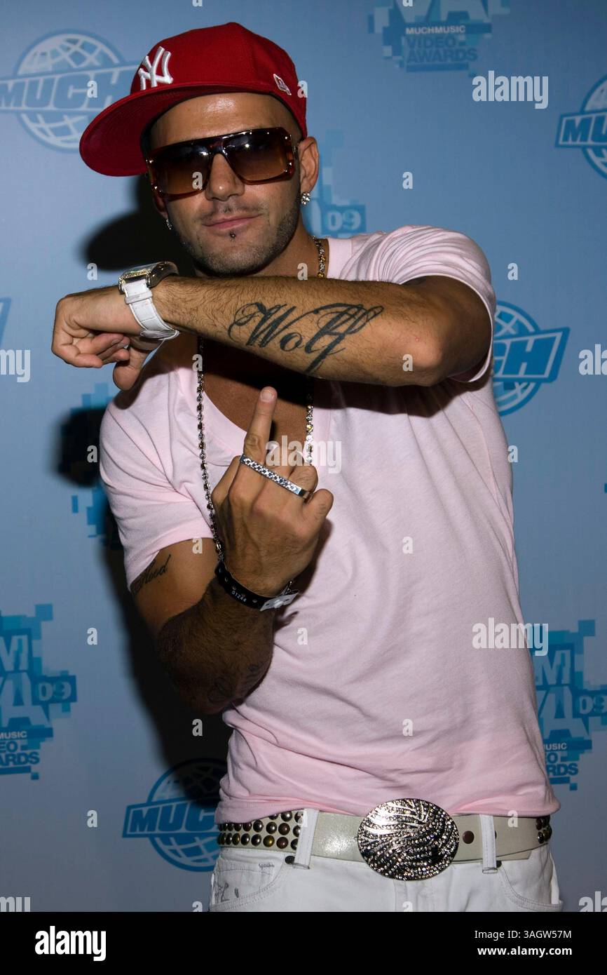 21 giugno 2009 - Toronto, Ontario, Canada - KARL WOLF ai MMVA MuchMusic Video Awards presso il CTV Building di Queen Street, Toronto, Canada. (Immagine di credito: © CJ LaFrance/Southcreek Global/ZUMA Press) Foto Stock