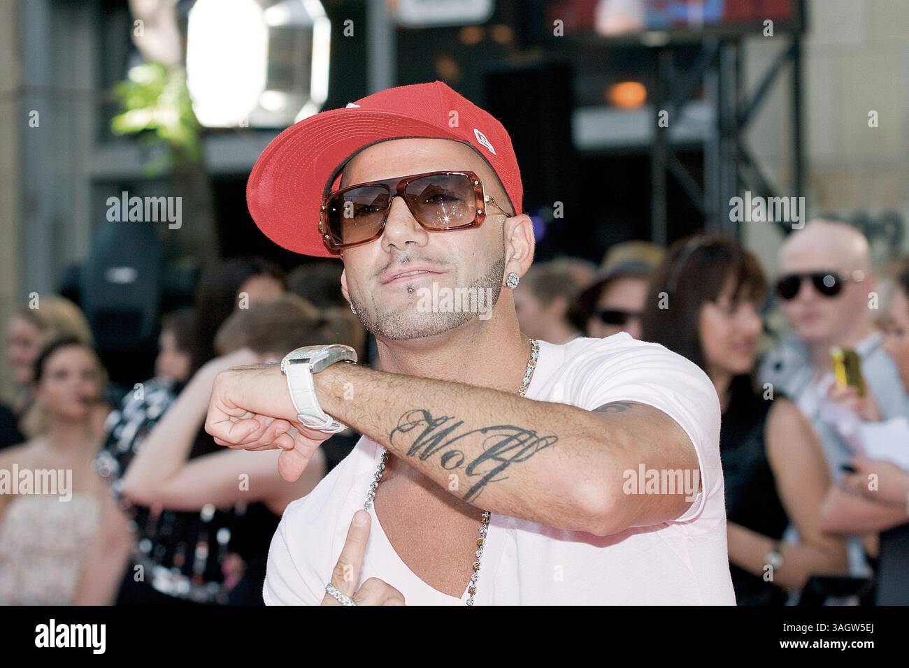 21 giugno 2009 - Toronto, Ontario, Canada - KARL WOLF arriva per i MuchMusic Video Awards 2009 a Toronto. (Immagine di credito: © Terry Ting/Southcreek Global/ZUMA Press) Foto Stock