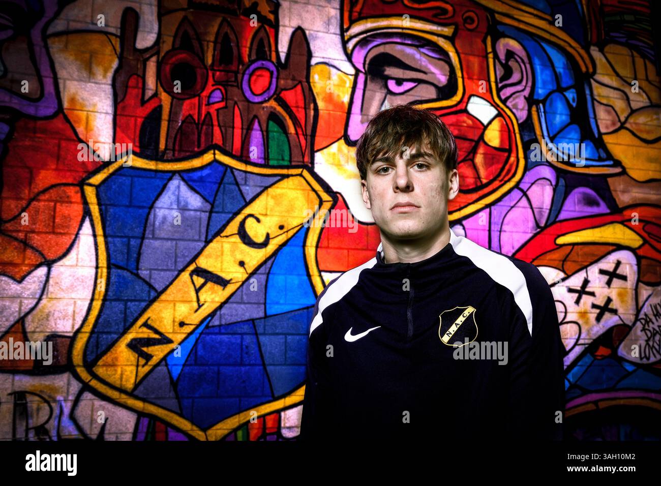 ZUNDERT, PAESI BASSI - 6 DICEMBRE: Leo Sauer durante un servizio fotografico il 6 dicembre 2024 a Zundert, Paesi Bassi. (Foto di Broer van den Boom/Orange Pictures) Foto Stock