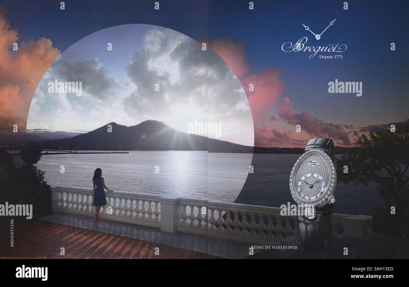 Novembre 2022 pubblicità rivista di moda e lifestyle, USA Foto Stock