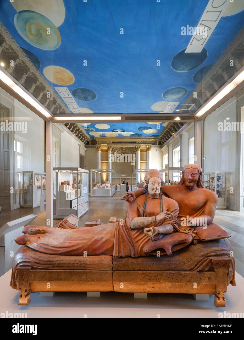 LOUVER Museum DI PARIGI Foto Stock