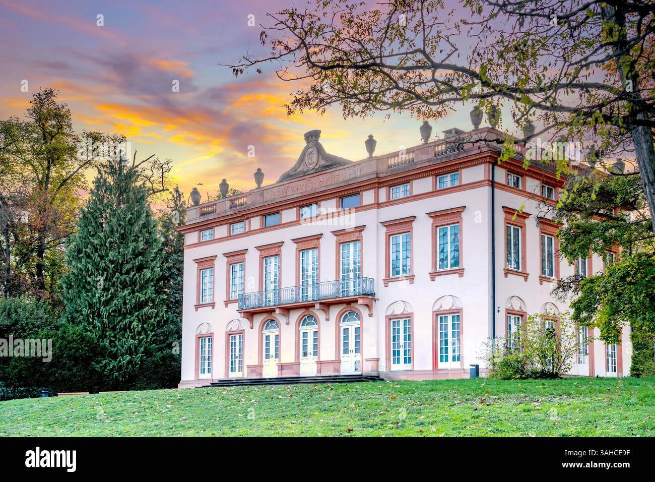 Park Schönbusch, Aschaffenburg, Germania Foto Stock