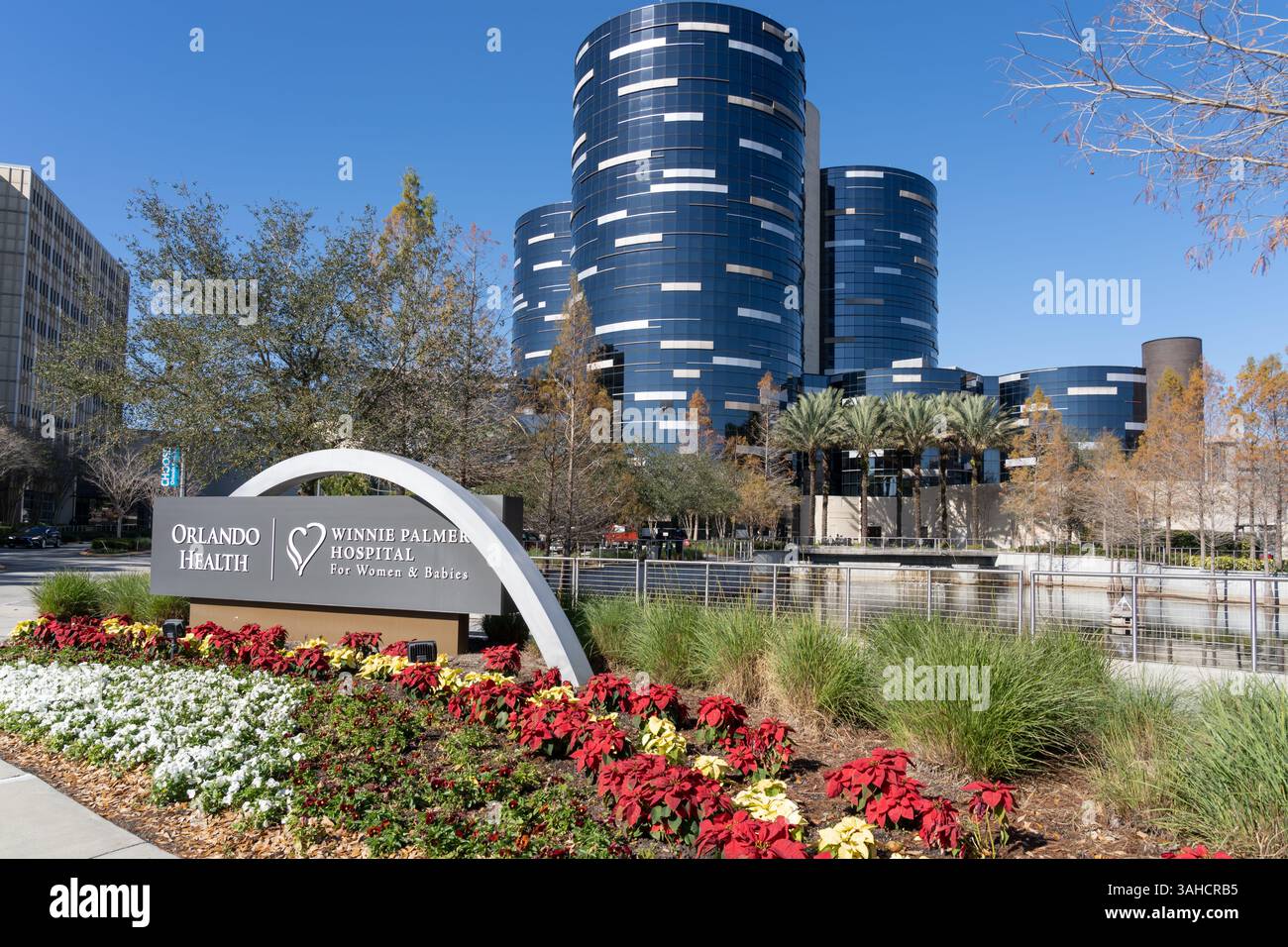 Orlando Health Winnie Palmer Hospital for Women and Babies a Orlando, Florida, USA. Foto Stock