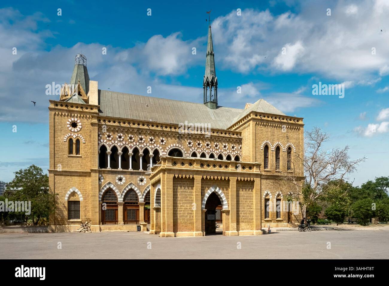 La Ferrer Hall è un edificio storico che mostra l'architettura dell'epoca coloniale e il patrimonio culturale. Foto Stock