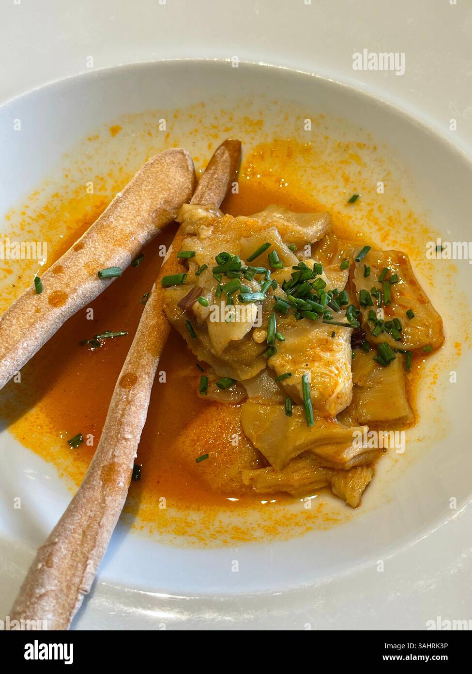 Callos in servizio. Spagna. Foto Stock