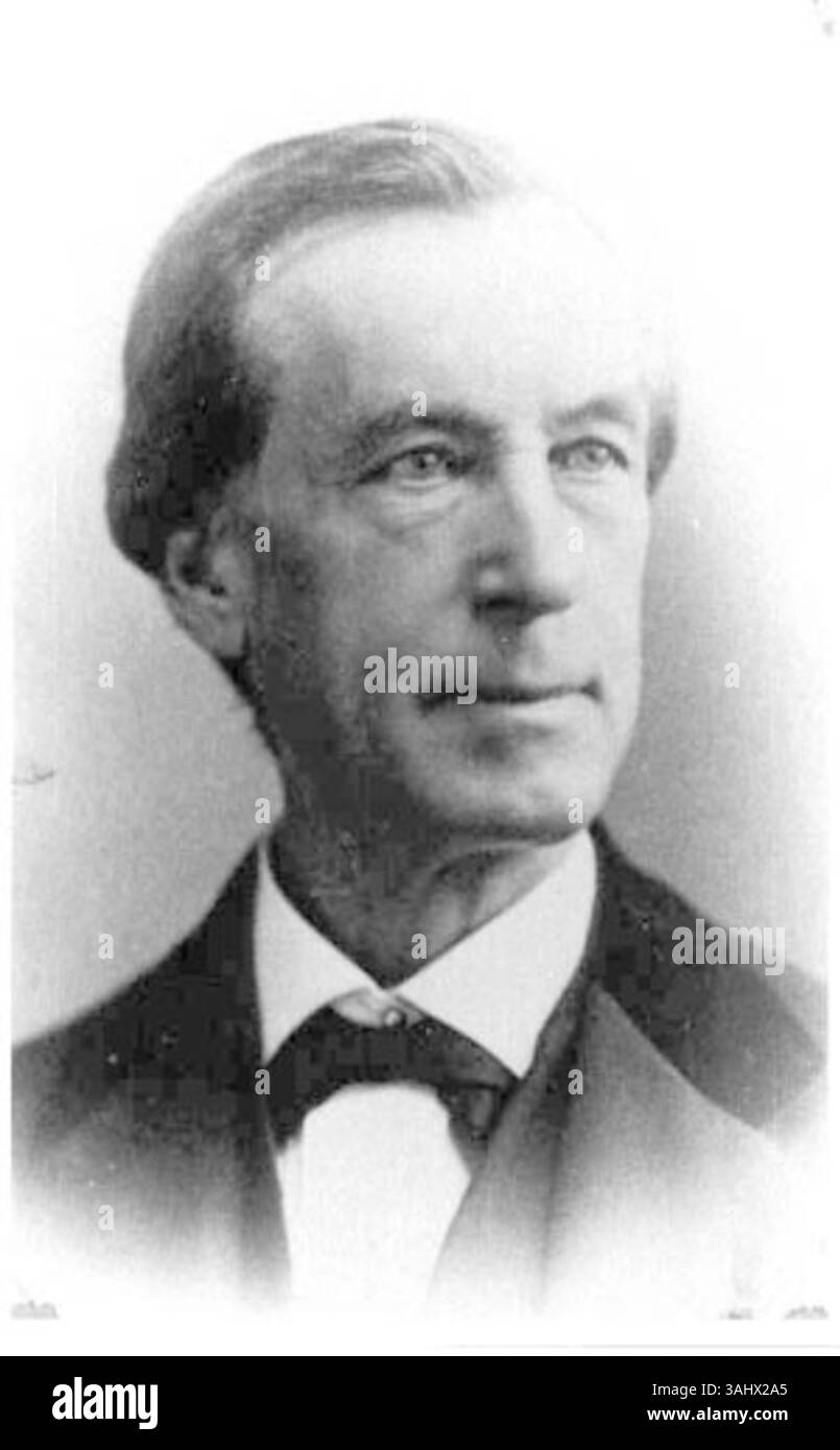 Peter John Sullivan, un soldato e avvocato irlandese-americano, è stato ambasciatore degli Stati Uniti in Colombia. Nacque il 15 marzo 1821 e morì il 2 marzo 1883. La sua carriera è segnata dal servizio diplomatico e dal diritto. Foto Stock