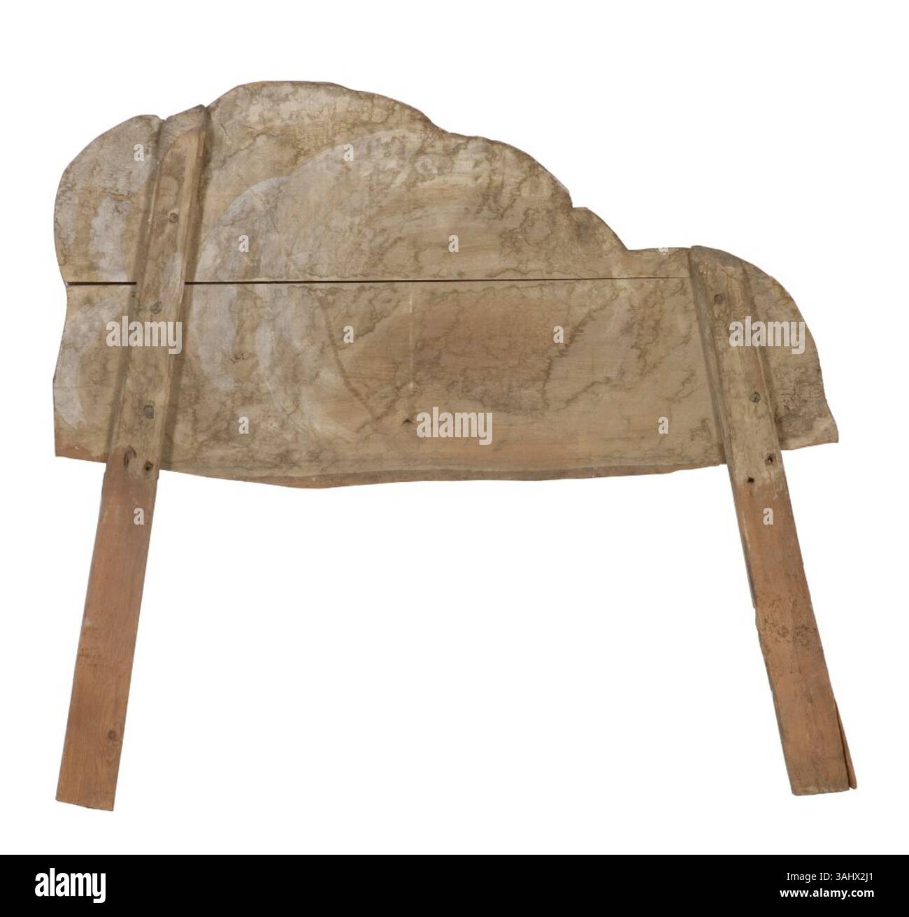 Dipinto anonimo intitolato "Kuliss, molnformation" (Scenic Backdrop, Cloud Formation), creato tra il 1780 e il 1789, parte della collezione Nationalmuseum. Foto Stock