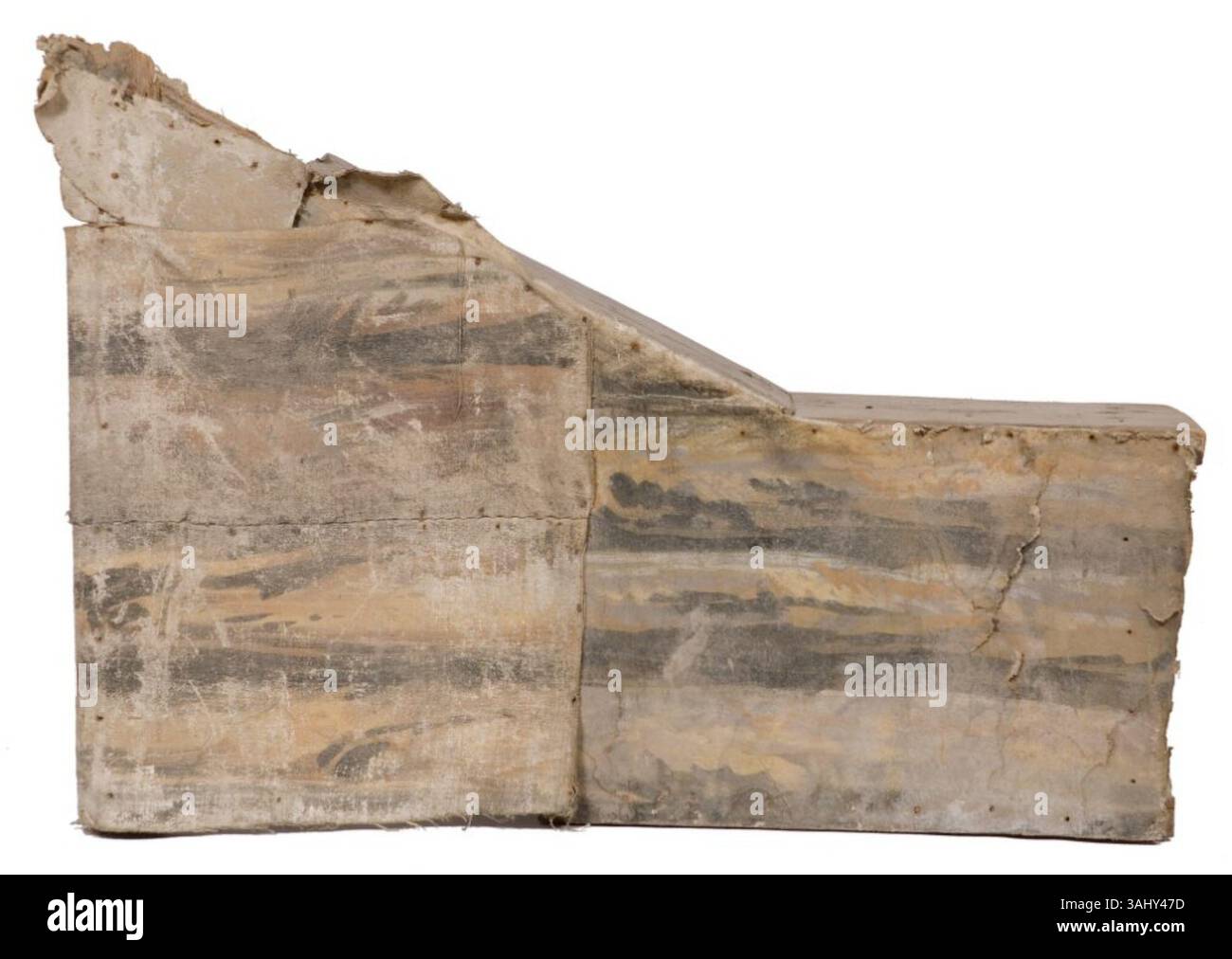 Dipinto anonimo intitolato "Kuliss, klippformation" (Scenic Backdrop, Rock Formation), creato tra il 1780 e il 1789, parte della collezione Nationalmuseum. Foto Stock