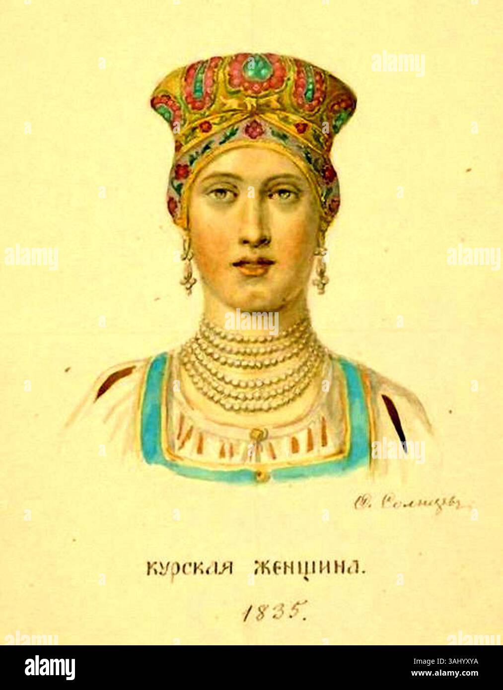 Questo titolo fa riferimento a un evento o a un evento degno di nota il 10 gennaio 1835, segnando un momento storico specifico dell'anno. Foto Stock