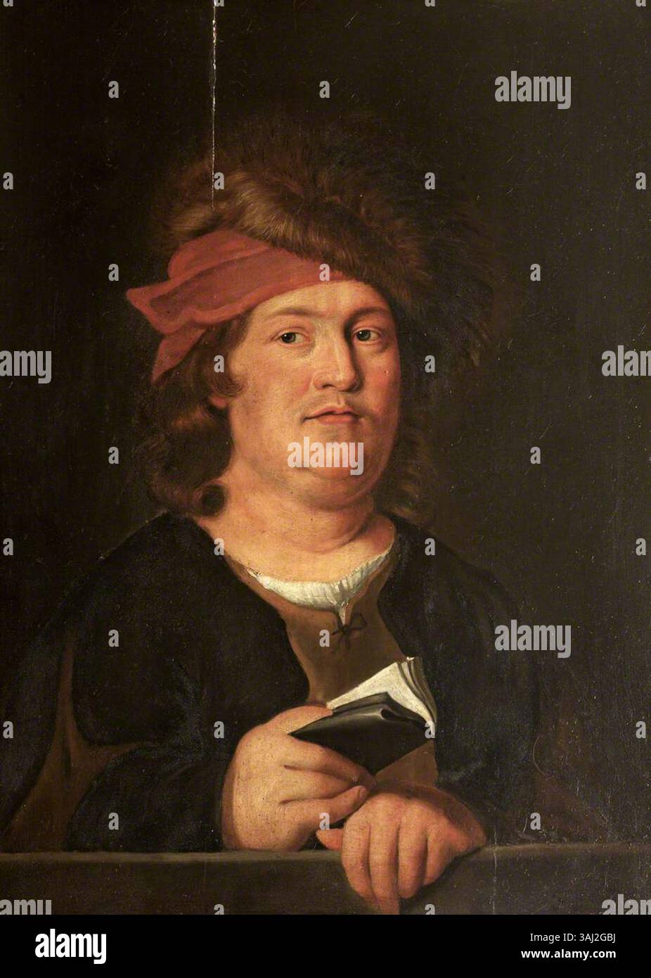 Una riproduzione del XVII secolo di Paracelso (Theophrastus Bombastus von Hohenheim) di Quinten Massys, dipinta tra il 1700 e il 1799. L'olio sul pannello è ospitato dal National Trust. Foto Stock