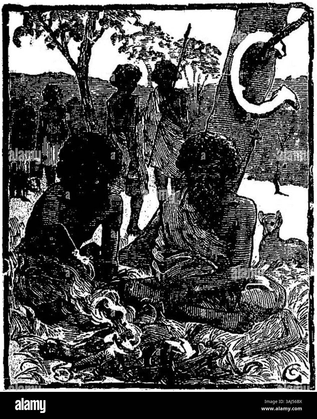 Questa pubblicazione francese del 1886 di Oscar Wilde, intitolata "EN Australie - la chasse à l'opossum", presenta un resoconto della caccia all'opossum in Australia, mostrando il coinvolgimento di Wilde con temi esotici e il suo stile narrativo unico. Foto Stock