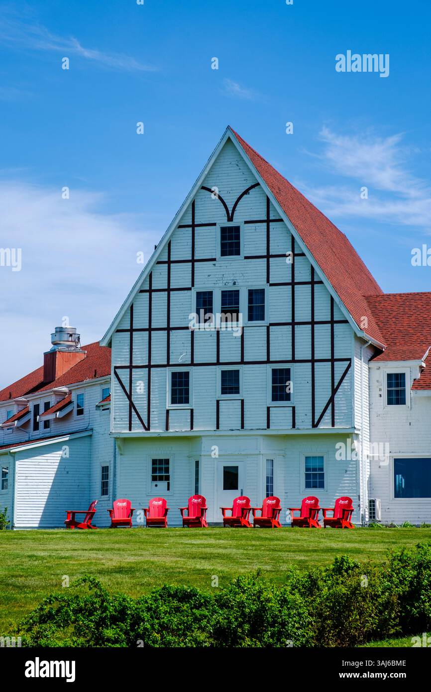 Hotel Keltic Lodge, Cabot Trail, Isola di Cape Breton, nuova Scozia, Canada Foto Stock