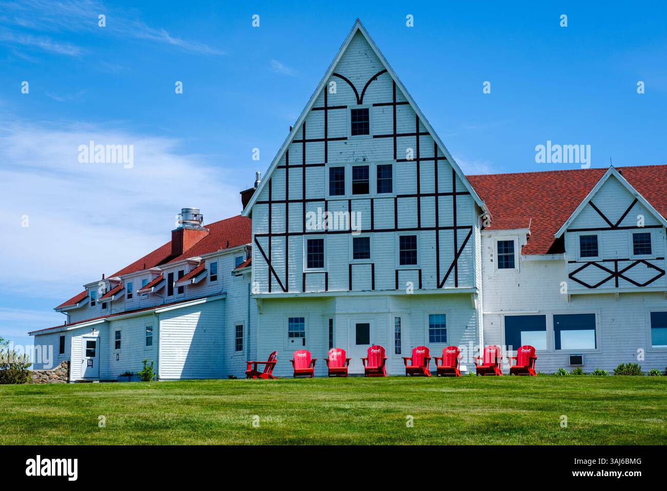 Hotel Keltic Lodge, Cabot Trail, Isola di Cape Breton, nuova Scozia, Canada Foto Stock