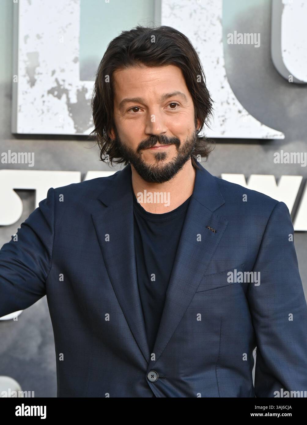LONDRA, INGHILTERRA - 10 APRILE 2025: Diego Luna partecipa alla seconda stagione di "Andor" UK in anteprima a Lightroom, Kings Cross a Londra, Inghilterra. (Foto di 李世惠/SEE li/Picture Capital) Foto Stock