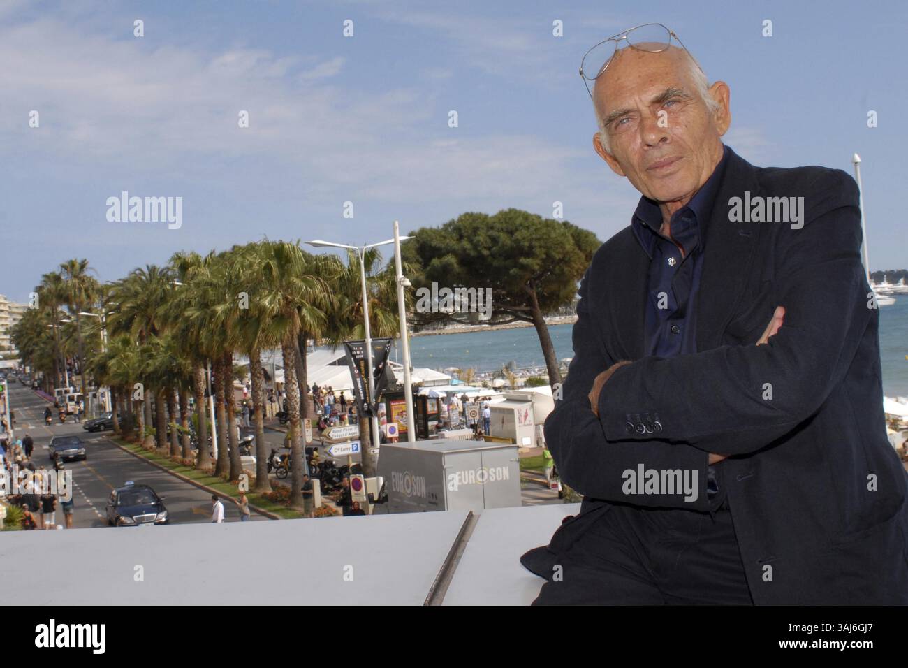 22 maggio 2008 - Cannes, Stati Uniti - 21 maggio 2008 - Cannes, Francia - Pasquale Squitieri. Il 61° Festival Internazionale del Cinema di Cannes. Credito fotografico: A. Berti/Marka/AdMedia (immagine di credito: © A. Berti/AdMedia via ZUMA Wire) Foto Stock