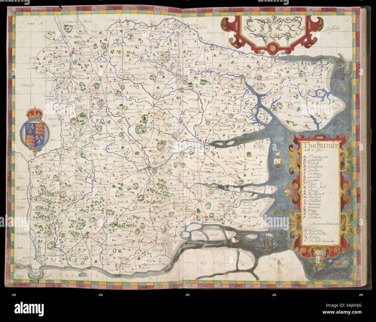 Mappa dell'essex immagini e fotografie stock ad alta risoluzione