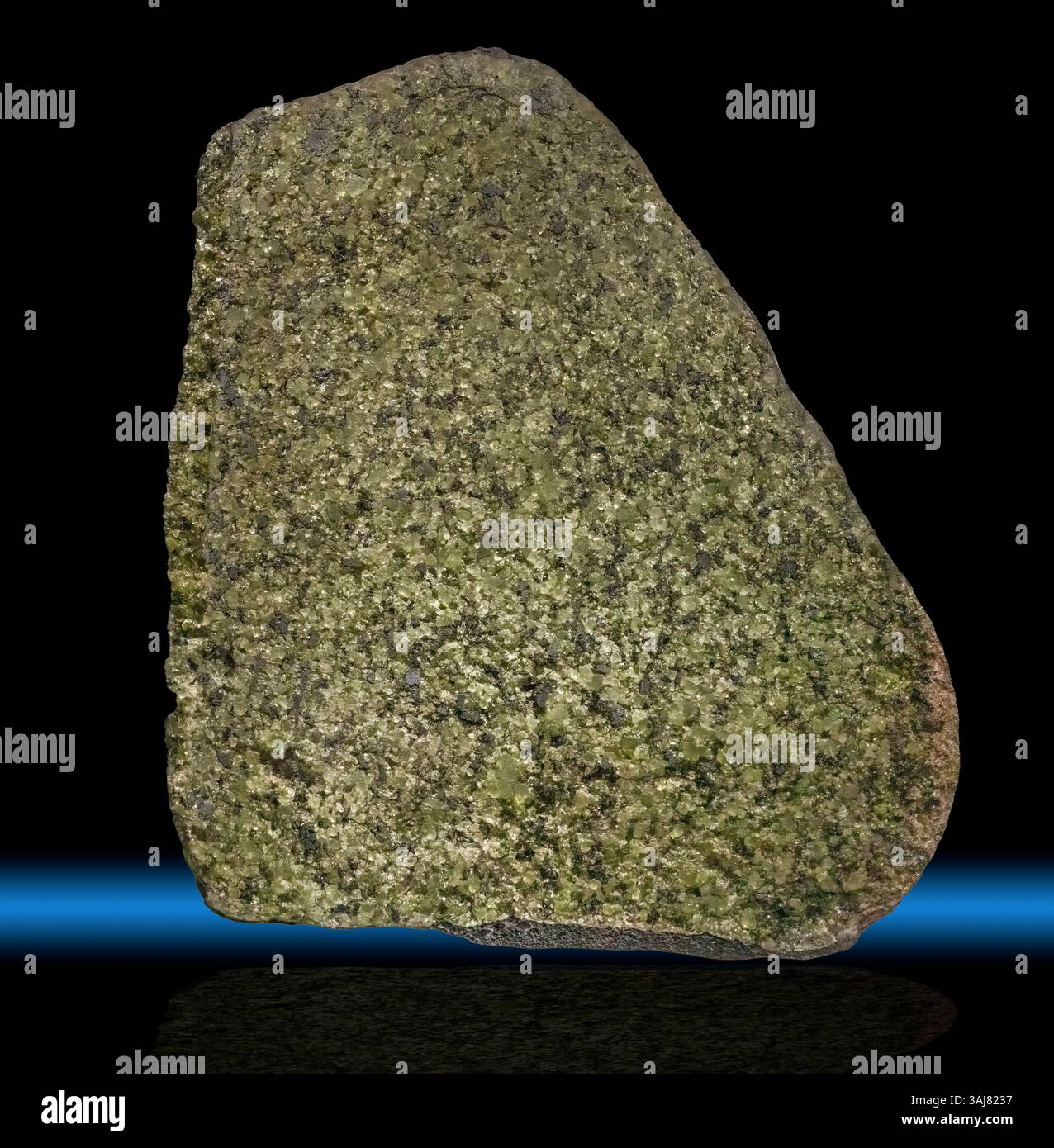 Forsterite con Fayalite a Basalt, Gila Co, Arizona Foto Stock