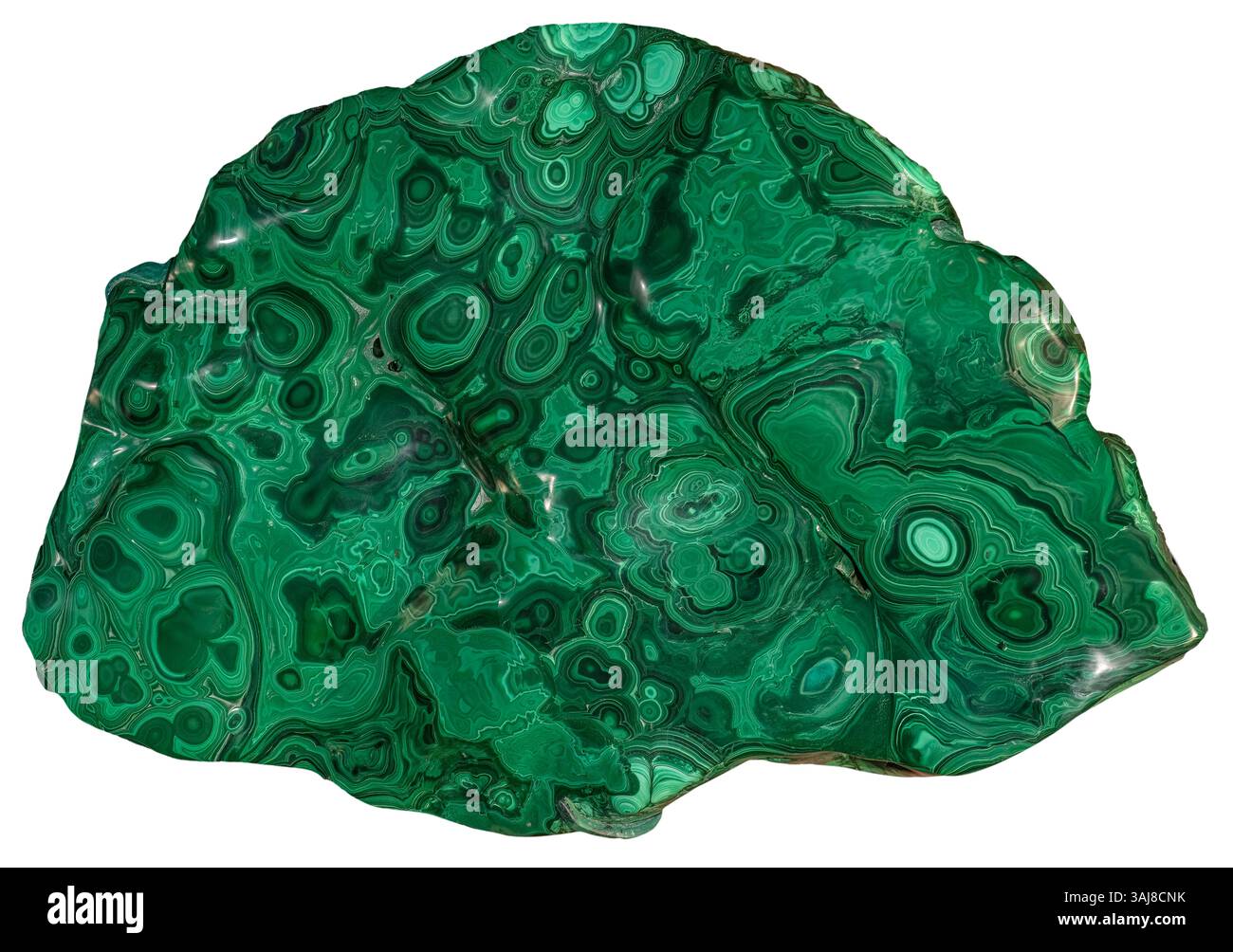 Malachite, Repubblica Democratica del Congo, Africa Foto Stock