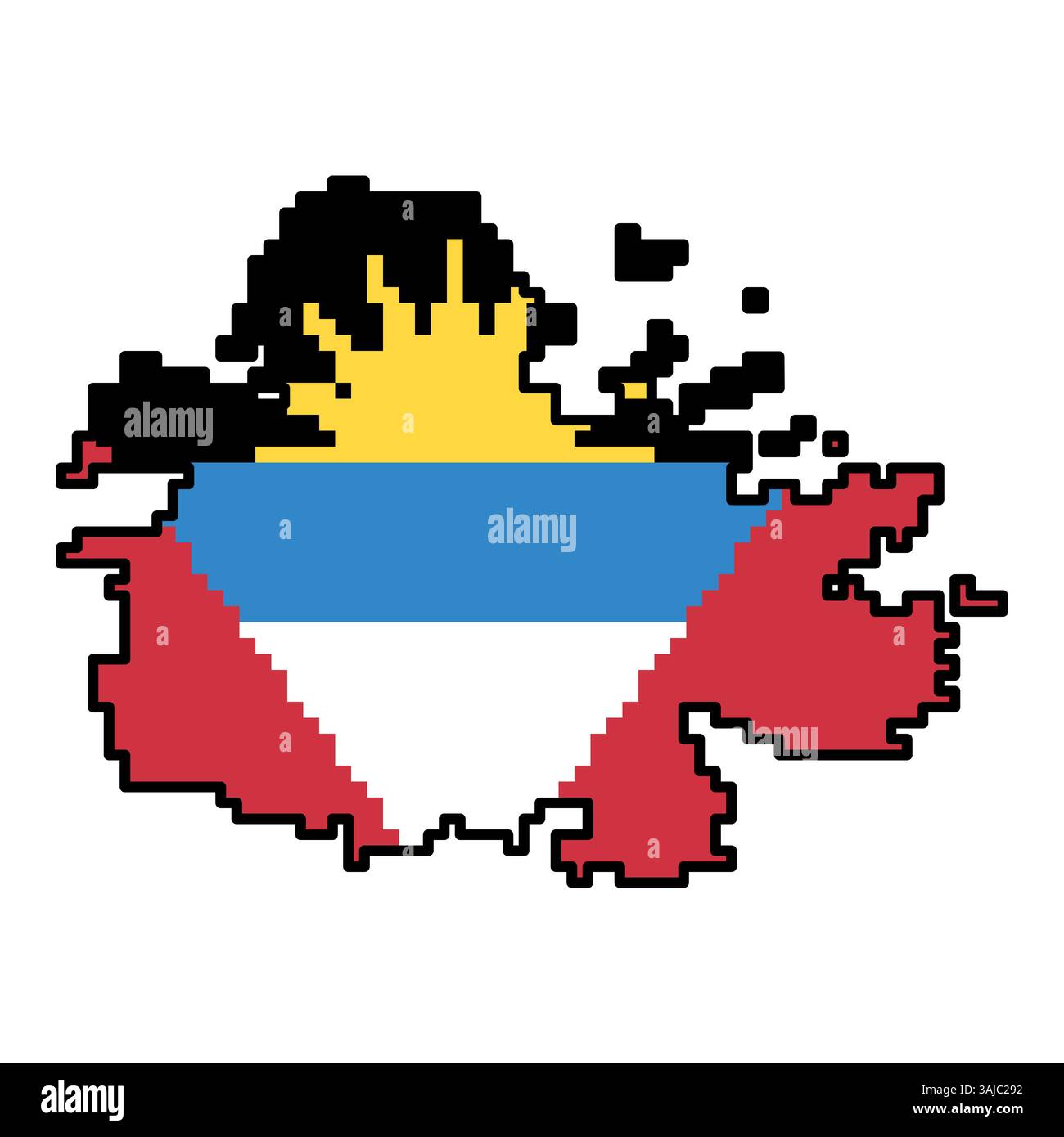 Icone pixellate della mappa del mondo in stile a 8 bit, con oltre 190 paesi. Perfetto per l'arte digitale, i progetti didattici e i progetti a tema. Illustrazione Vettoriale Icone pixellate della mappa del mondo in stile a 8 bit, con oltre 190 paesi. Perfetto per l'arte digitale, i progetti didattici e i progetti a tema. Illustrazione Vettoriale