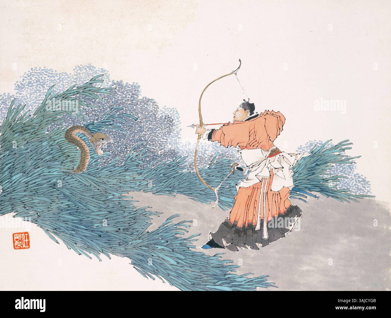 Una collezione di manufatti della dinastia Qing al Museo Tianjin mette in risalto il patrimonio artistico, politico e culturale dell'impero. Foto Stock