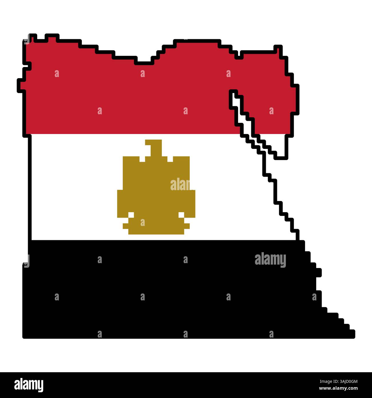 Icone pixellate della mappa del mondo in stile a 8 bit, con oltre 190 paesi. Perfetto per l'arte digitale, i progetti didattici e i progetti a tema. Illustrazione Vettoriale
