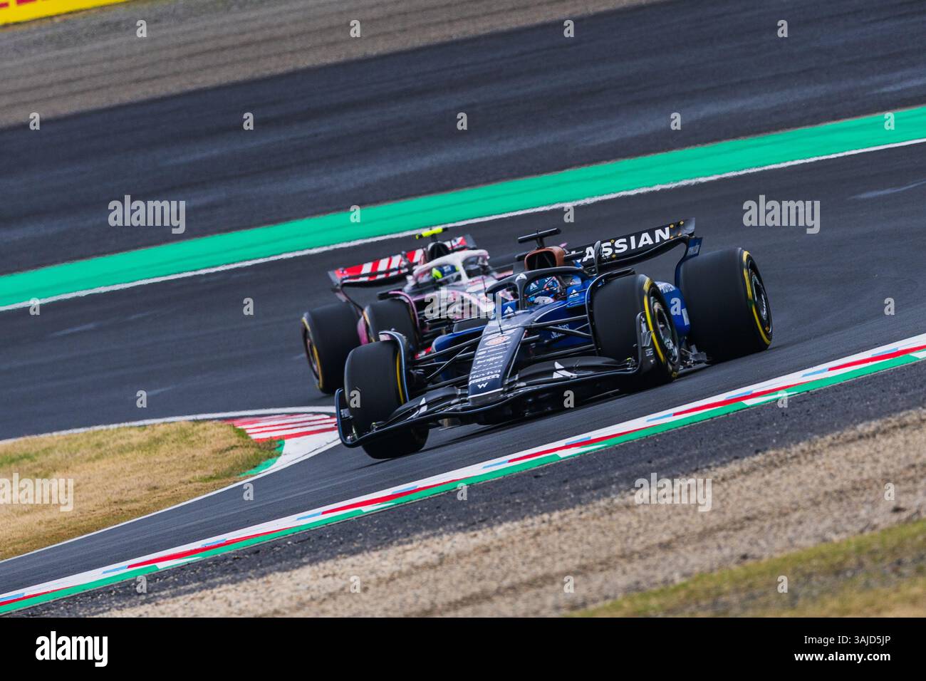 Circuito di Suzuka, mie, Giappone. 6.April.2025; Alexander Albon della Thailandia e Williams Racing durante il Gran Premio del Giappone di Formula 1 crediti: Jay Hirano/AFLO/Alamy Live News Foto Stock