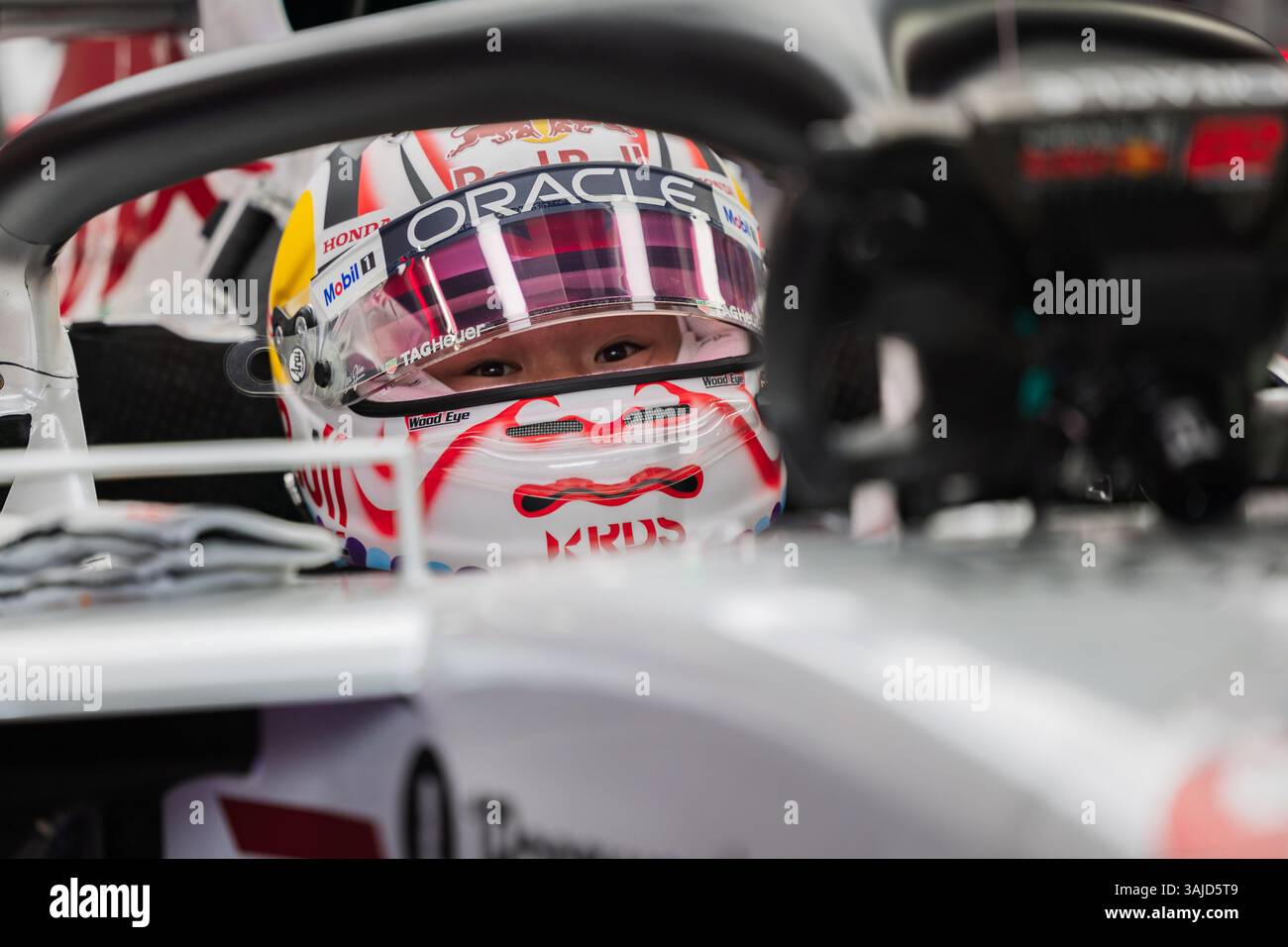 Circuito di Suzuka, mie, Giappone. 6.April.2025; Yuki Tsunoda del Giappone e Oracle Red Bull Racing durante il Gran Premio del Giappone di Formula 1 crediti: Jay Hirano/AFLO/Alamy Live News Foto Stock