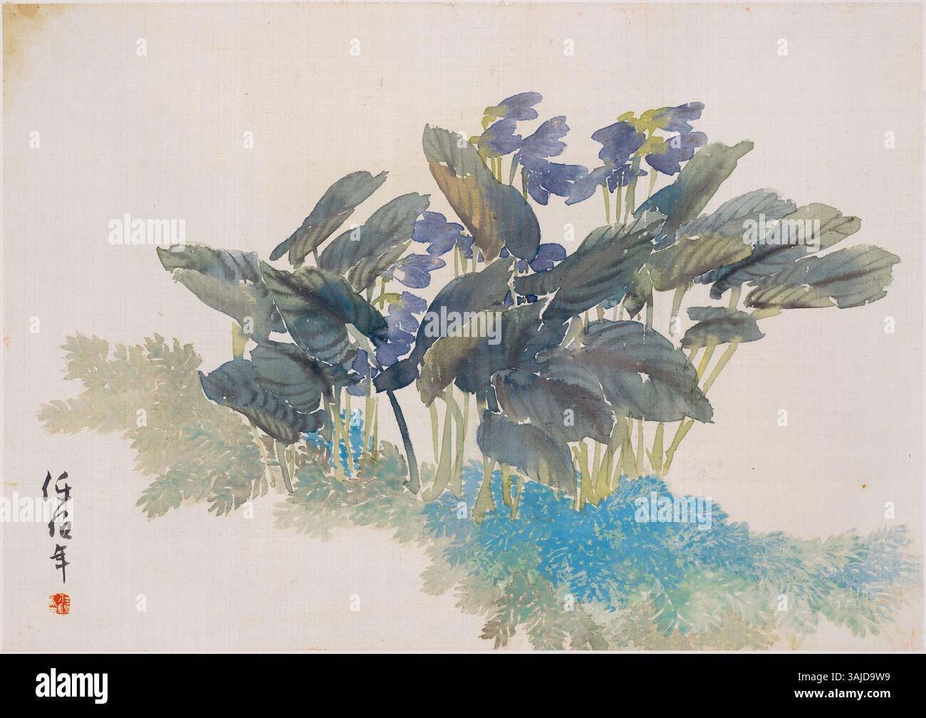 Il Museo Tianjin espone manufatti della dinastia Qing, mostrando oggetti culturali e storici del periodo. Foto Stock