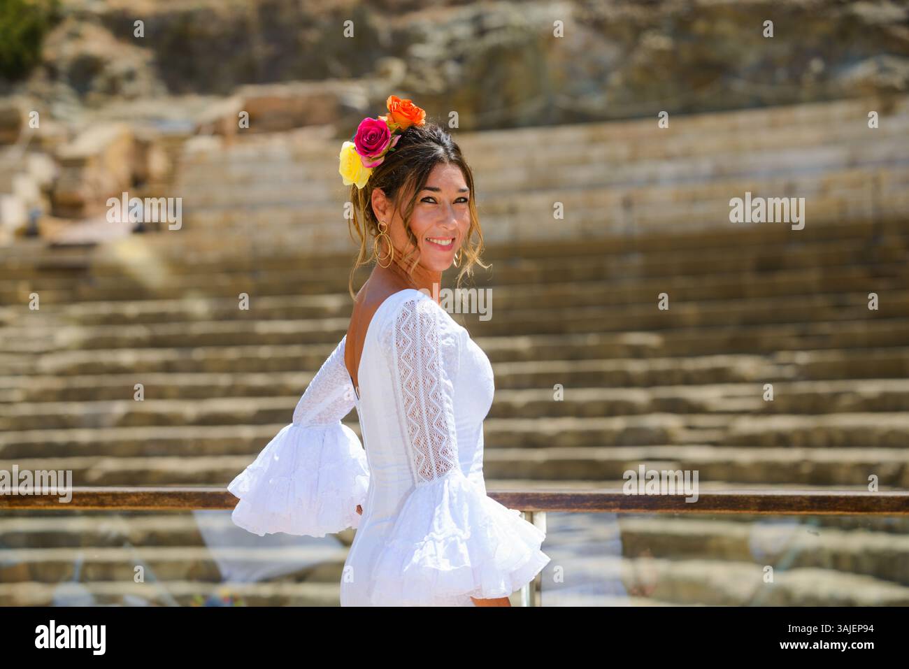 Feria de Malaga, Andalusia, Spagna, Europa Foto Stock