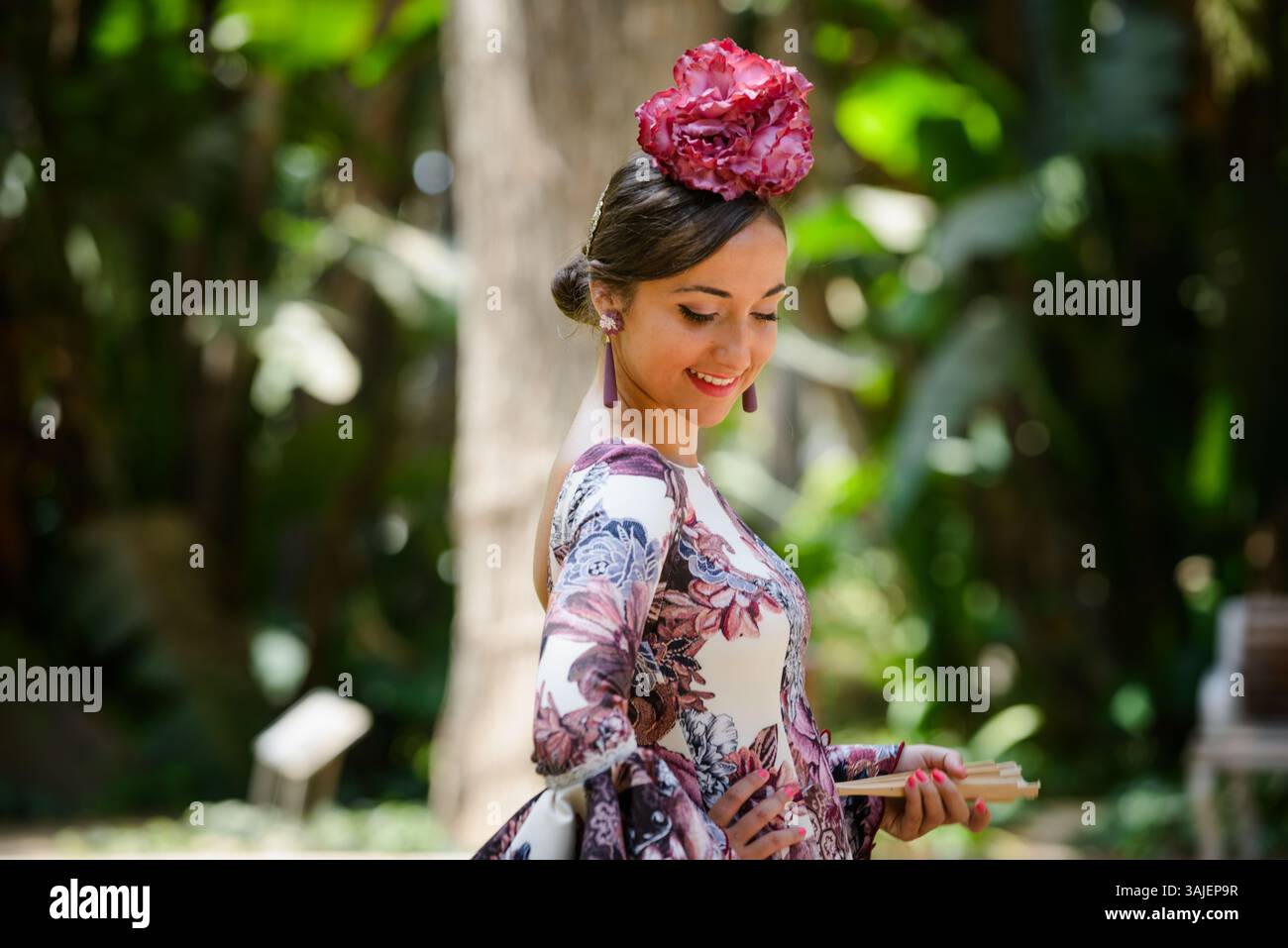 Feria de Malaga, Andalusia, Spagna, Europa Foto Stock