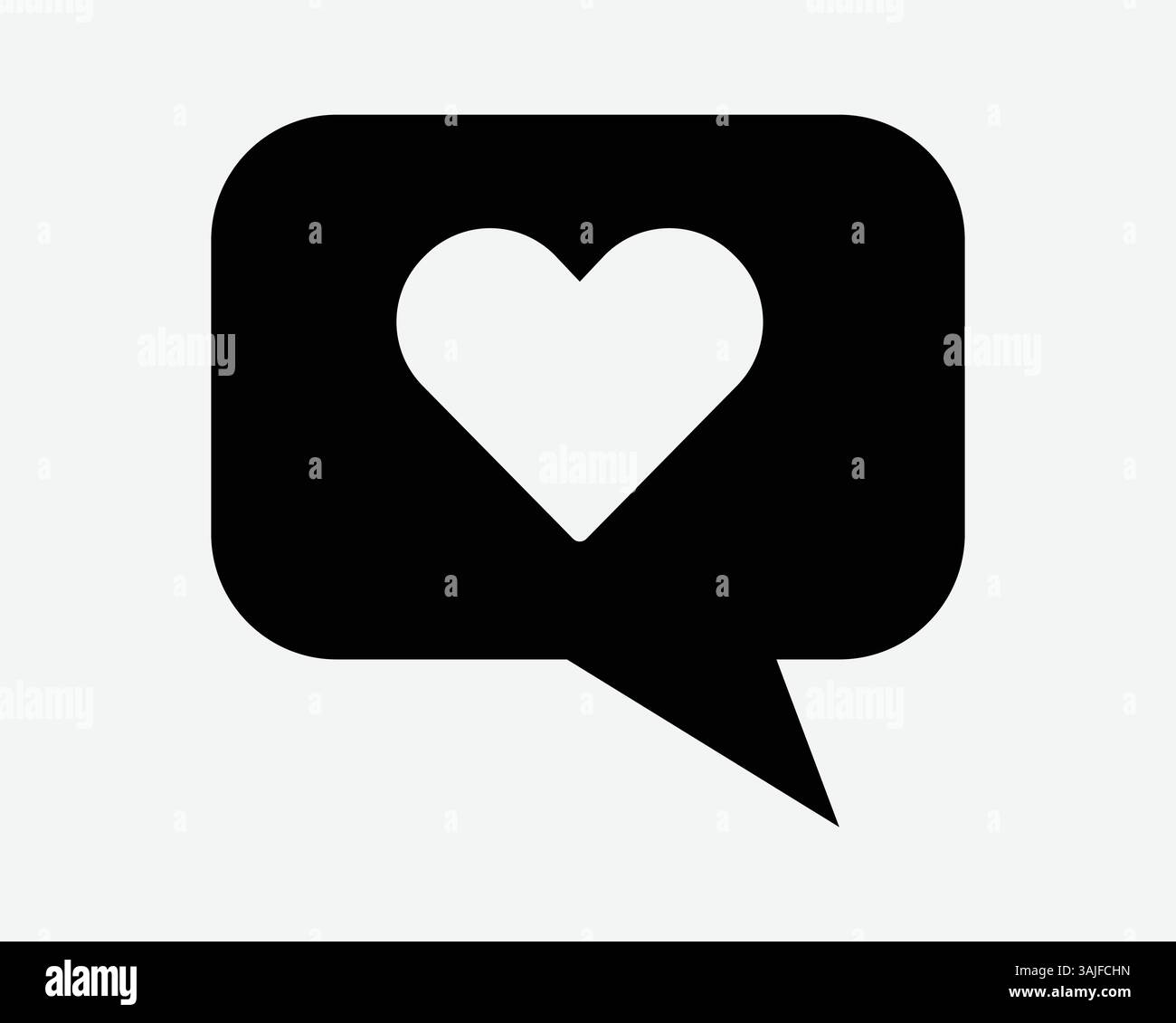 Flirt Speech Bubble Love Talk Text Baloon Dialogue Sweet Talking Conversation Message Romantic Loving Words Emotion Heart Shape Icon Sign S Illustrazione Vettoriale