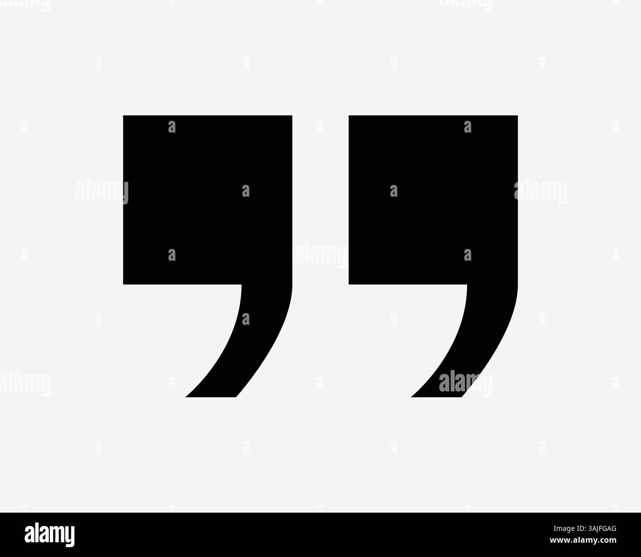 Chiudi icona del marchio di citazione parola simbolo parlare parlare parlare parlare dialogo citazione frase opinione comunicazione messaggio di testo feedback VECTO Illustrazione Vettoriale