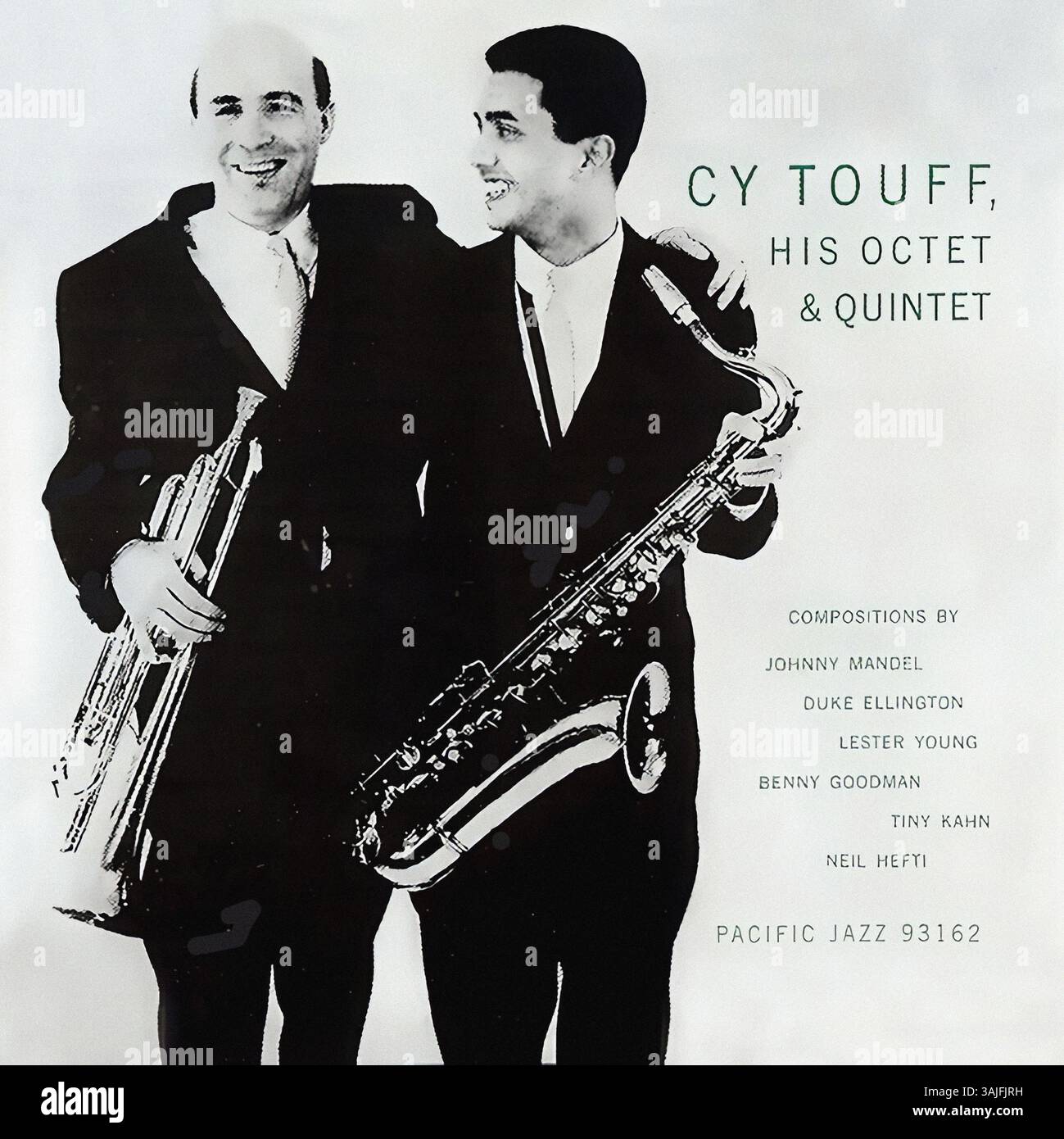CY Touff - His Octet & Quintet - copertina jazz d'epoca Foto Stock
