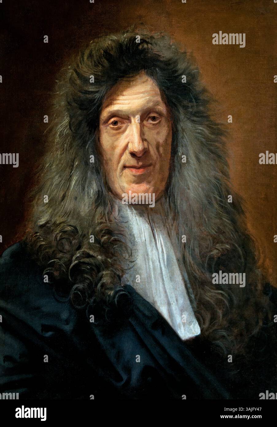 Medico francese assistente personale del re Luigi XIV di Francia di Jean Jouvenet 1644 - 1717 Francia francese, Louvre Parigi, Museo di Belle Arti, Francia, Foto Stock