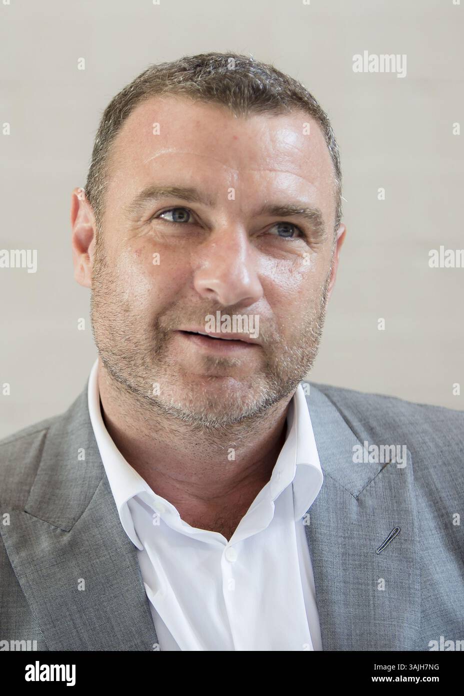 12 luglio 2017 - Hollywood, California, Stati Uniti - LIEV SCHREIBER promuove la serie TV "Ray Donovan". Isaac Liev Schreiber (New York, 4 ottobre 1967), meglio conosciuto come Liev Schreiber, è un attore, regista, sceneggiatore e produttore cinematografico statunitense. Divenne noto tra la fine degli anni '1990 e l'inizio degli anni '2000, dopo essere apparso in diversi film indipendenti, e in seguito film di Hollywood mainstream, tra cui la trilogia Scream di film horror, Ransom (1996), Phantoms (1998), The Sum of All Fears (2002), The Omen (2006), X-Men Origins: Wolverine (2009), Taking Woodstock (2009), Salt (2010), Goon (2011), Pawn Sacrifice Pawn (2014) Foto Stock