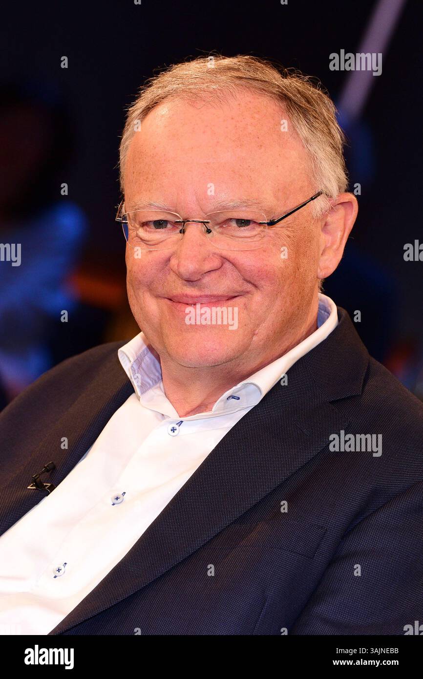 Stephan Weil zu Gast bei der NDR Talk Show AM 11.04.2025 ad Amburgo Foto Stock