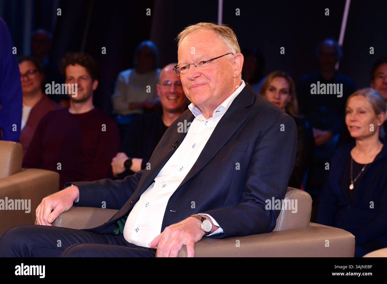 Stephan Weil zu Gast bei der NDR Talk Show AM 11.04.2025 ad Amburgo Foto Stock