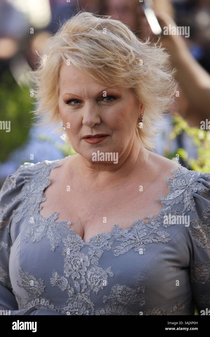 8 maggio 2009 - Roma, Italia - KATIA RICCIARELLI al David di Donatello Awards 2009 a Roma. (Immagine di credito: © Evandro Inetti/ZUMA Press) Foto Stock