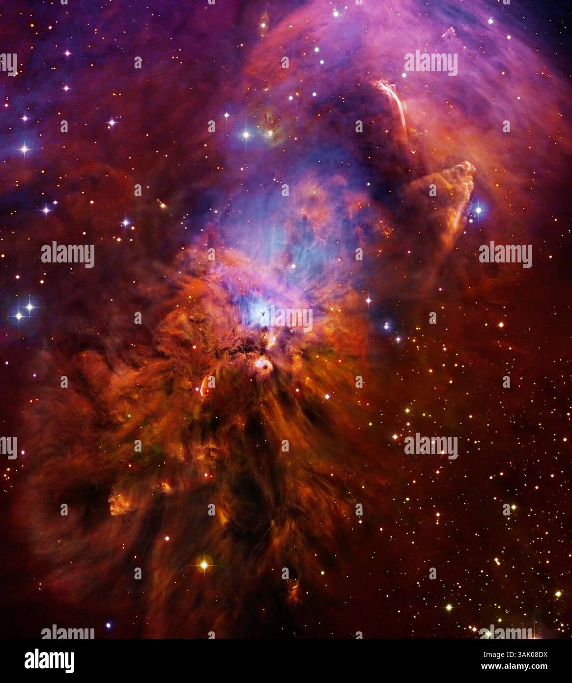 Nebulosa a riflessione NGC 1999 Foto Stock