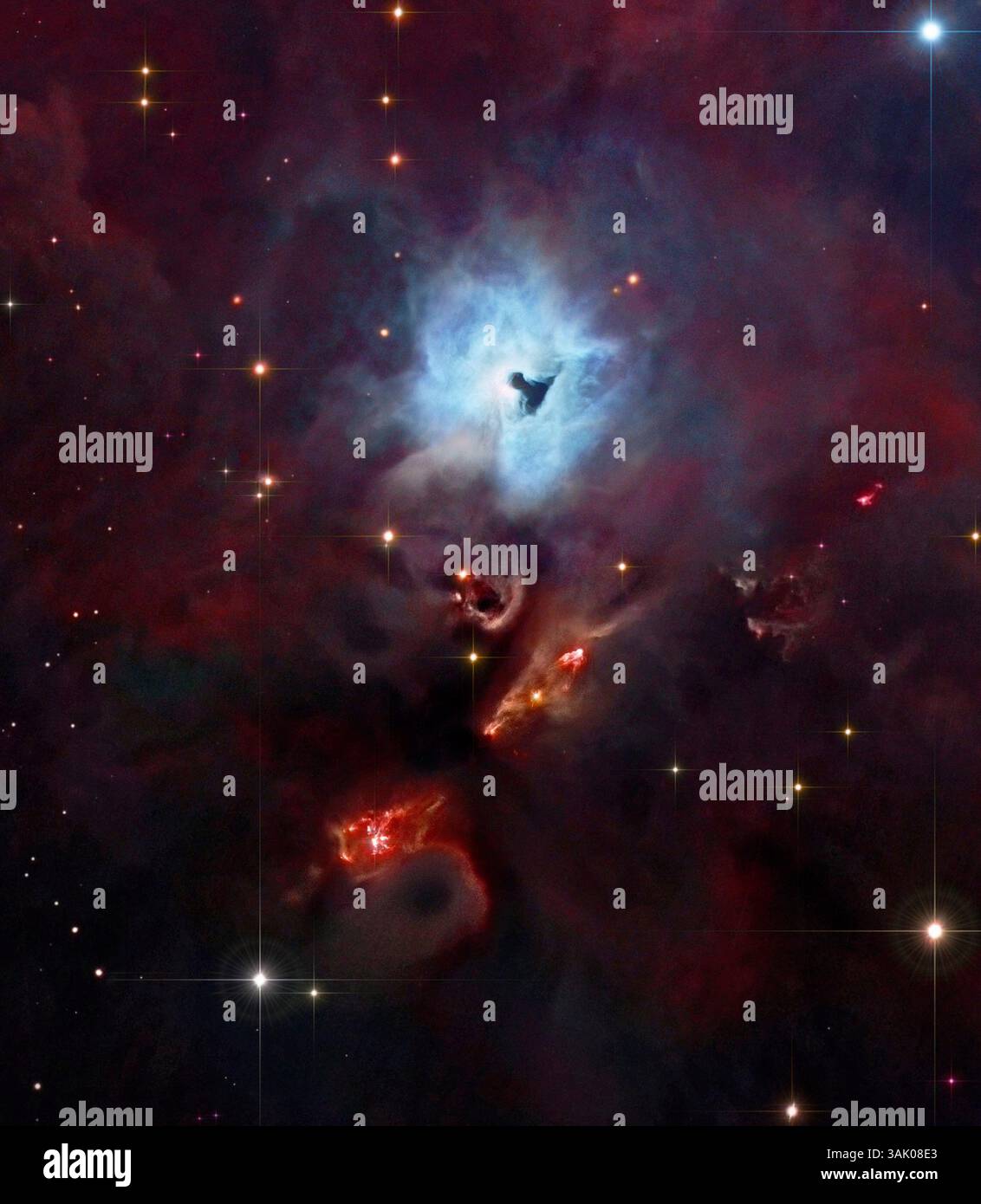 Nebulosa a riflessione NGC 1999 Foto Stock