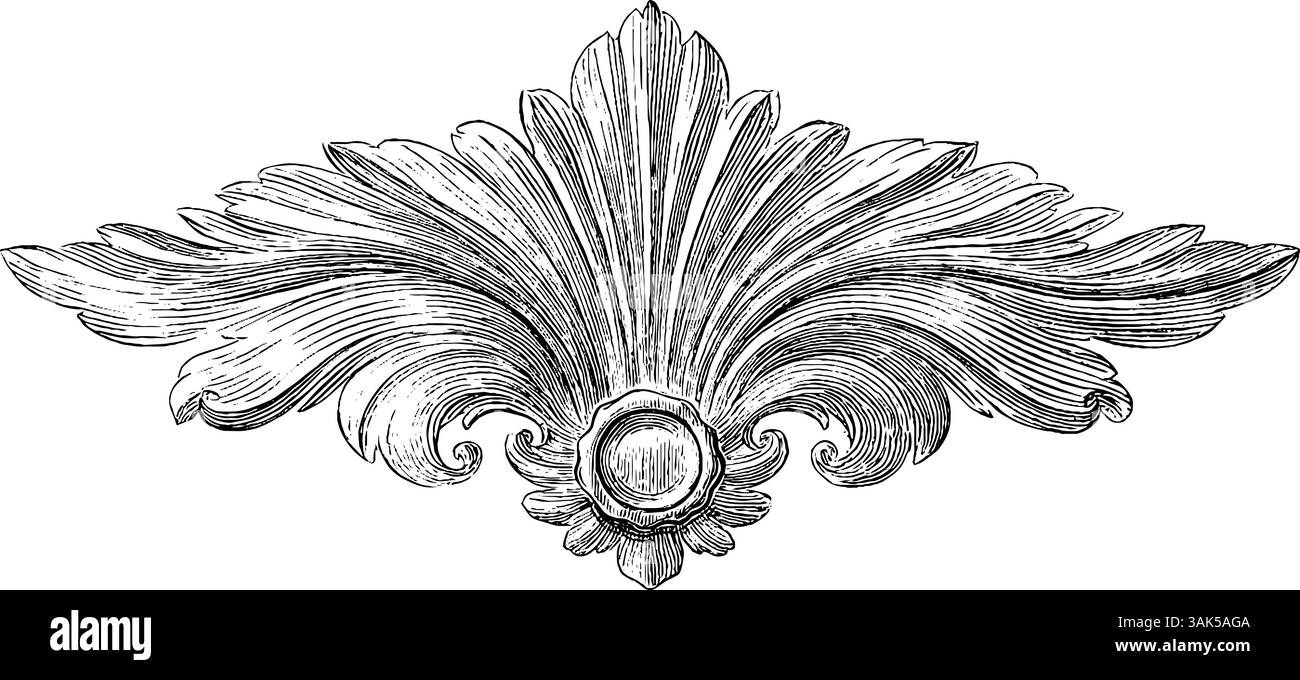 Romantico tavolo da nozze a lume di candela con motivi floreali incisi. Illustrazione Vettoriale