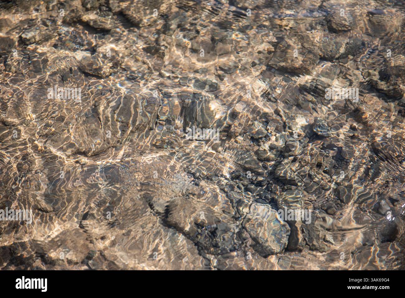 Qeshm e Hengam l'isola sul Golfo Persico Foto Stock