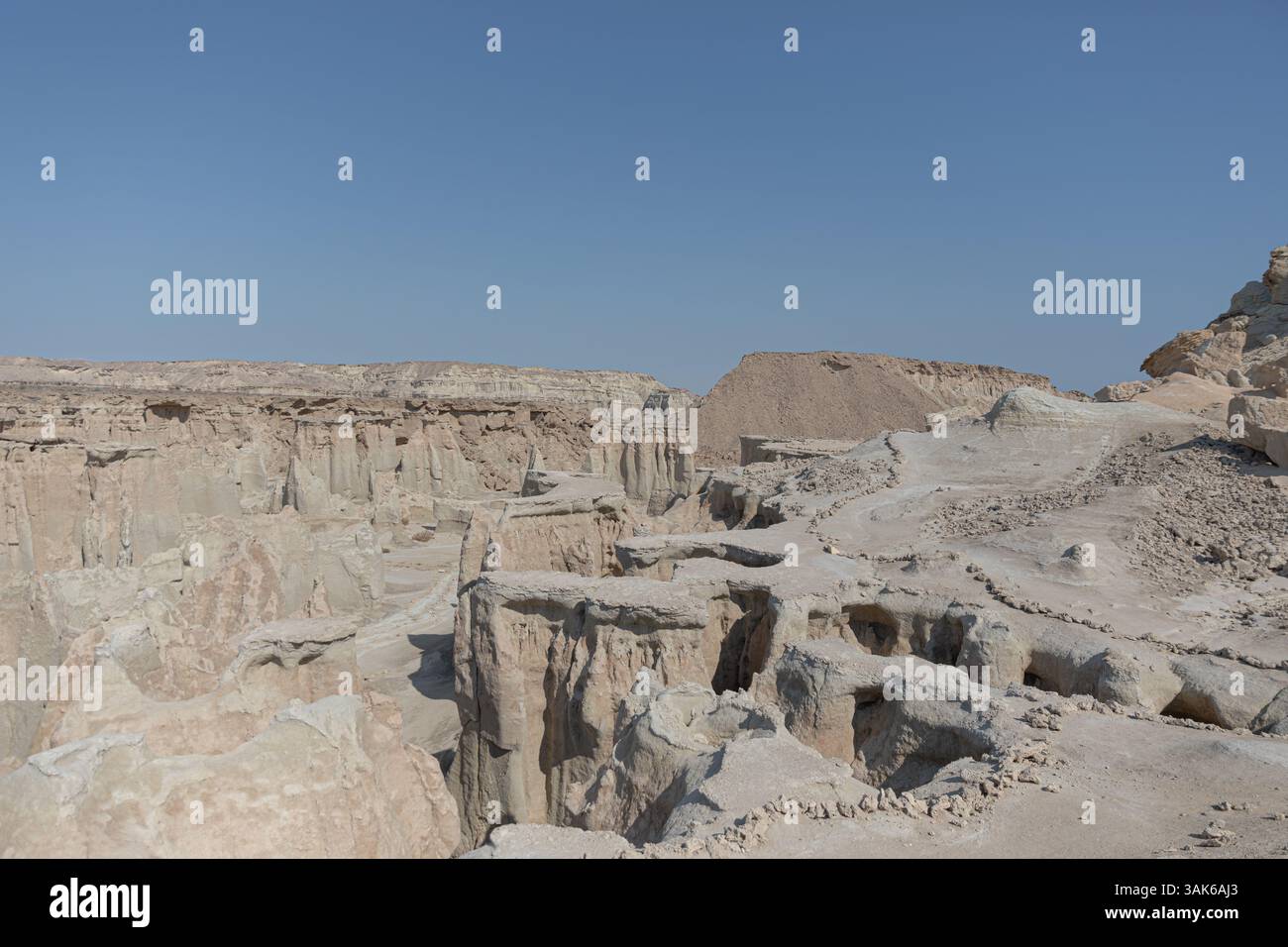 Qeshm e Hengam l'isola sul Golfo Persico Foto Stock