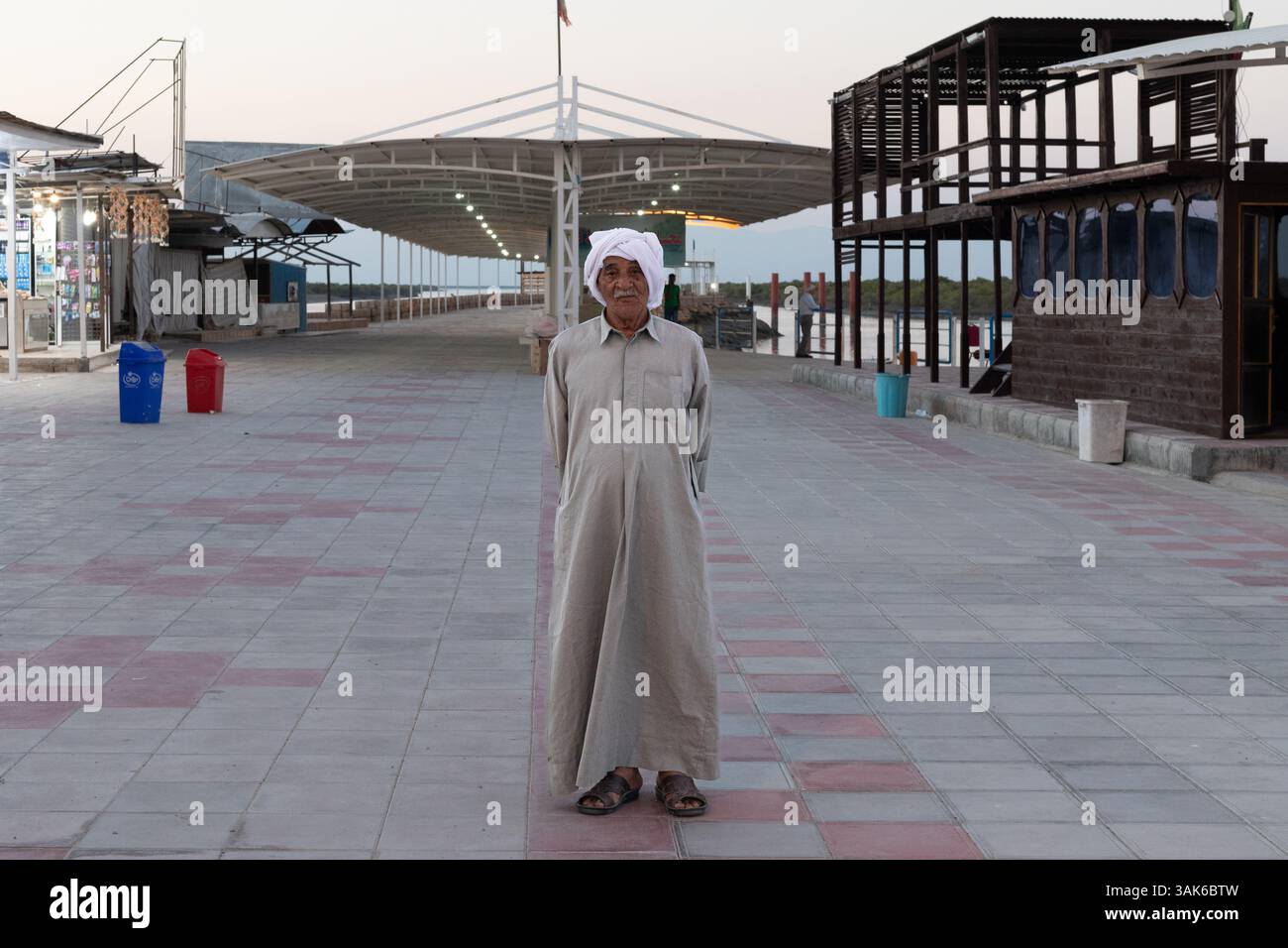 Qeshm e Hengam l'isola sul Golfo Persico Foto Stock