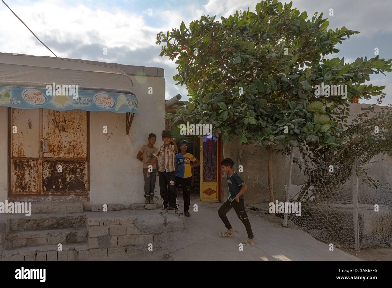Qeshm e Hengam l'isola sul Golfo Persico Foto Stock