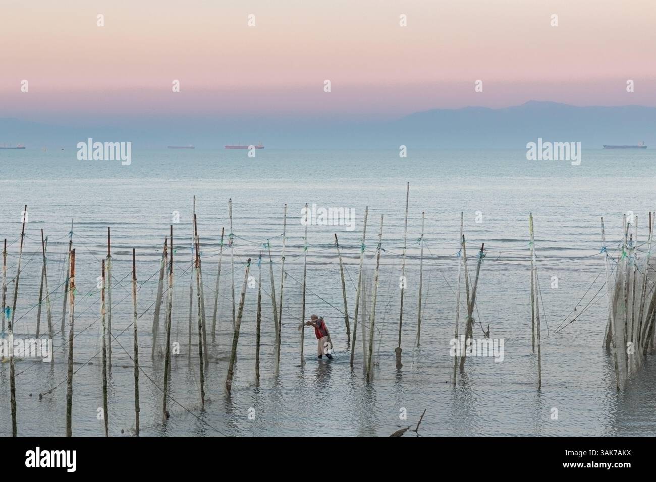 Qeshm e Hengam l'isola sul Golfo Persico Foto Stock