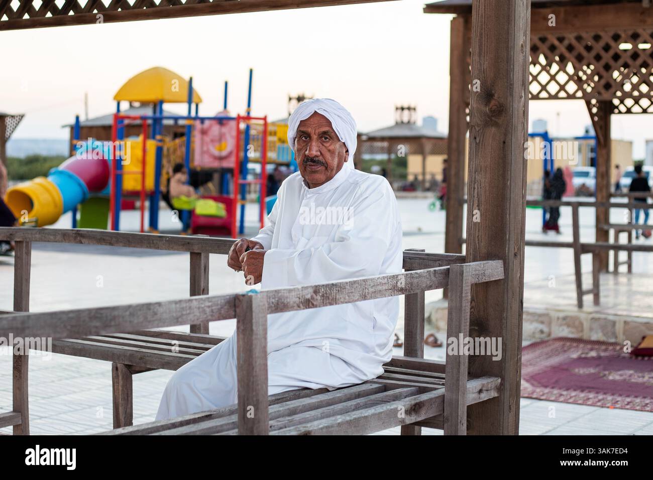 Qeshm e Hengam l'isola sul Golfo Persico Foto Stock