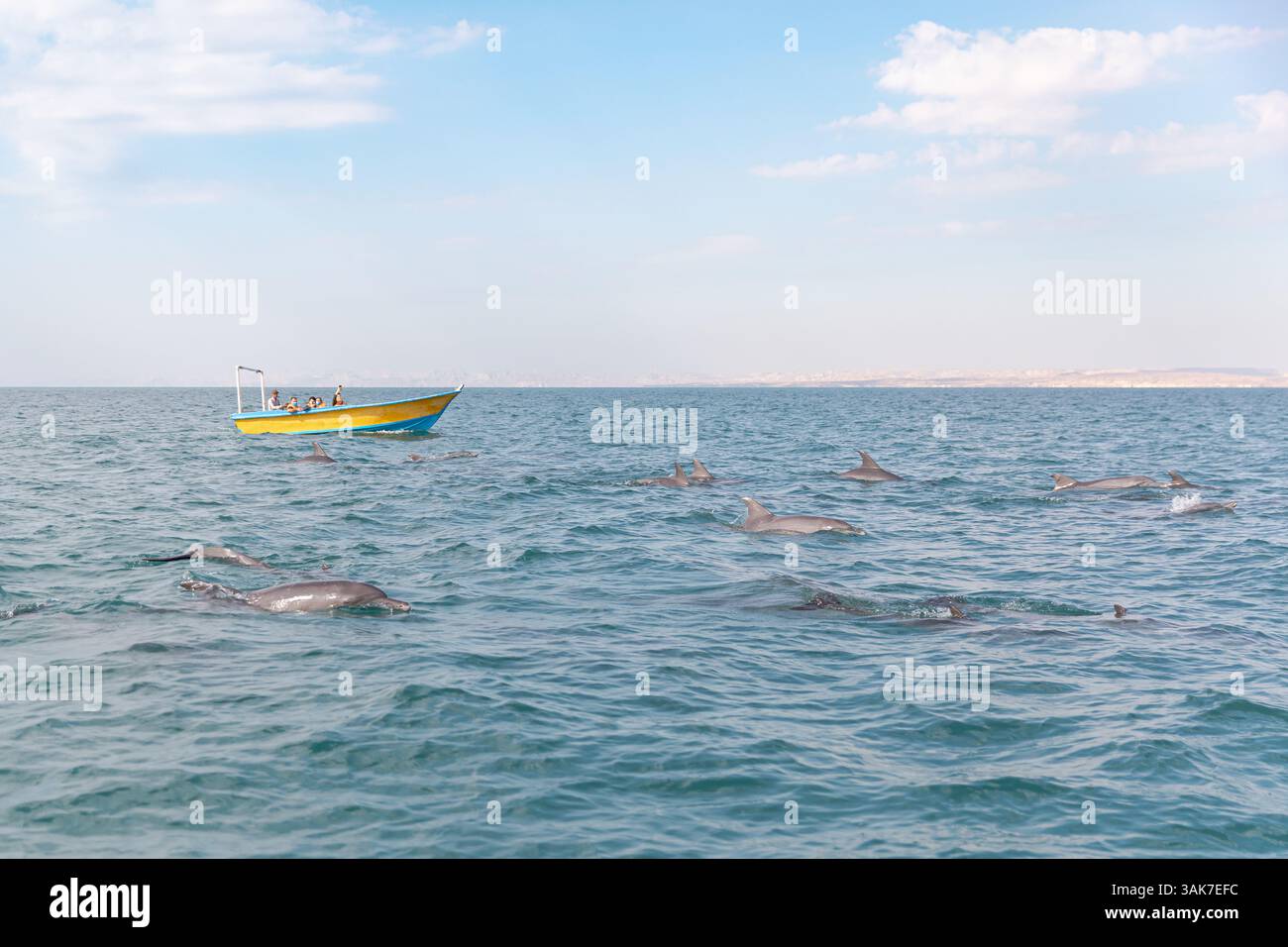 Qeshm e Hengam l'isola sul Golfo Persico Foto Stock