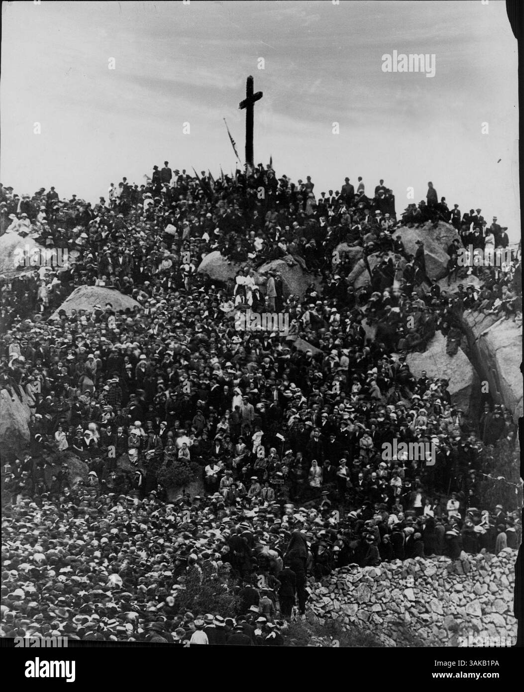 Riverside, California, celebra il "Loring Day" in aprile piantando alberi e abbellendo gli spazi pubblici, onorando Charles M. Loring, un leader civico. Questa festa locale commemora i suoi contributi alla comunità. Foto Stock