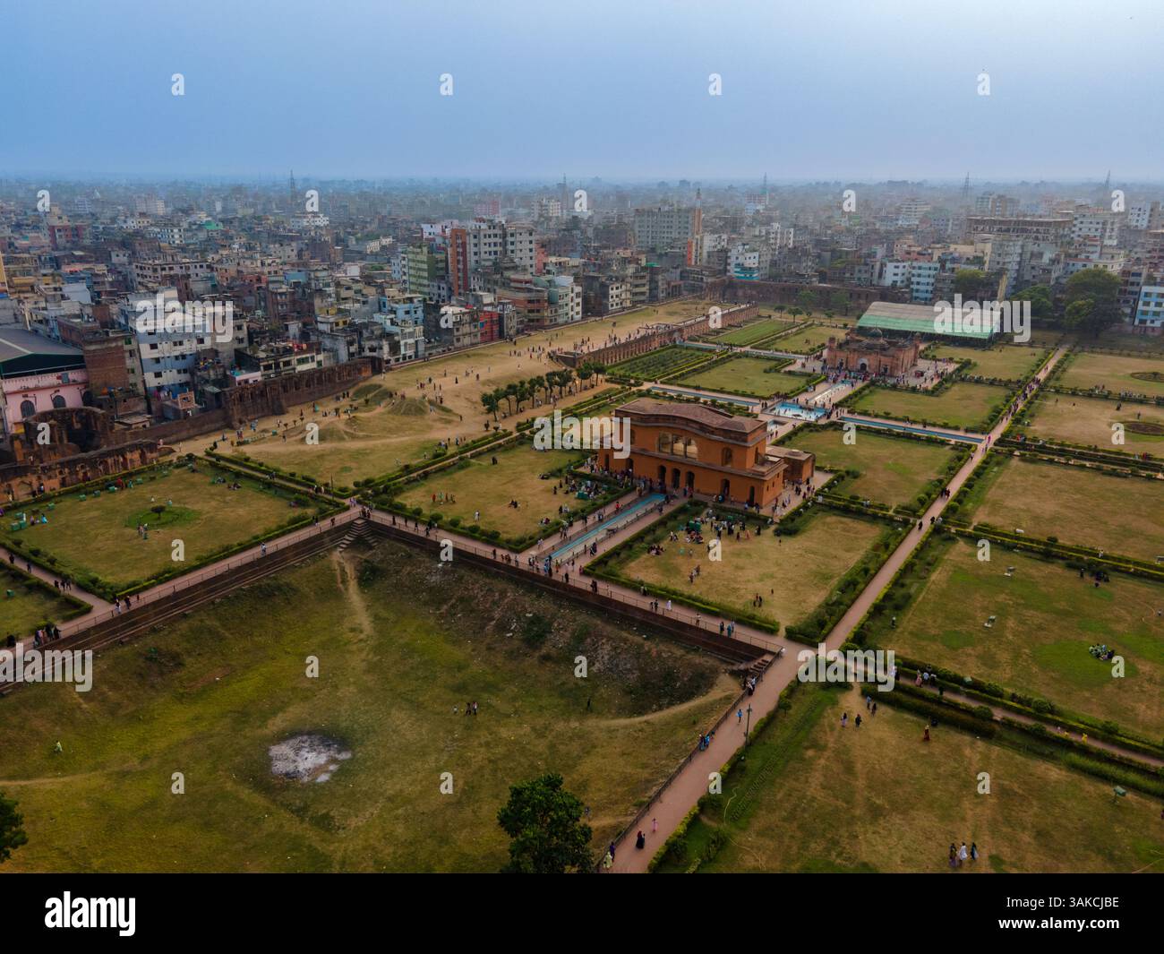 Monumento storico dell'era Mughal e attrazione turistica di Dacca. Forte di Lalbagh a Dacca, Bangladesh Foto Stock